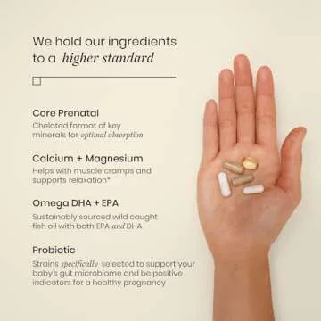 Perelel 3rd Trimester Prenatal Pack - Daily Vitamins for Moms