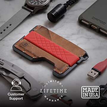 DANGO Men's RFID Minimalist Wallet - Stylish & Secure