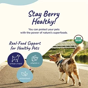 kin+kind Natural Cranberry Supplement for Pets - USA Made