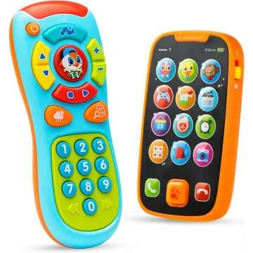 JOYIN Baby Learning Phone & Remote Toy for Toddlers