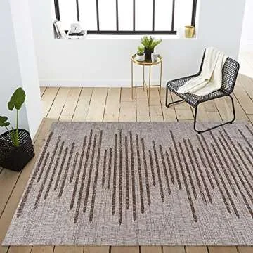 Stylish JONATHAN Y Zolak Indoor Outdoor Rug - Easy Care
