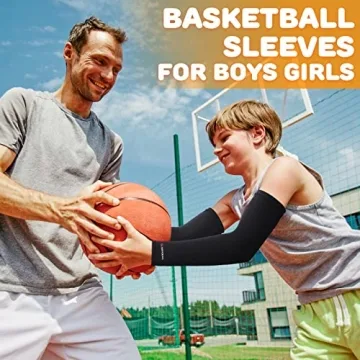 Kids UV Protection Arm Sleeves for Sports & Parties