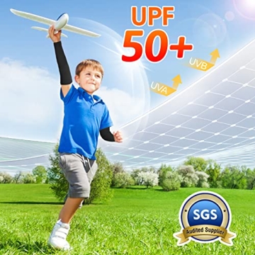 Kids UV Protection Arm Sleeves for Sports & Parties