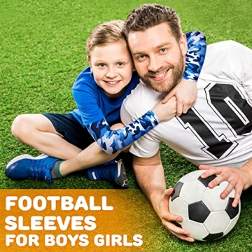 Kids UV Protection Arm Sleeves for Sports & Parties