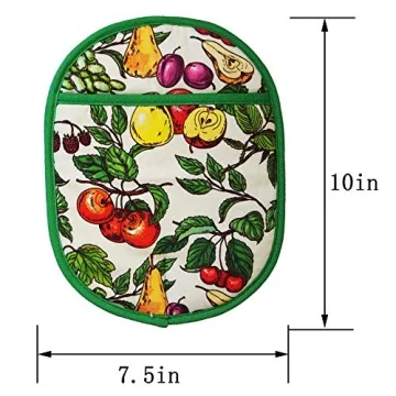 Pot Holders Set of 2 - Stylish and Heat Resistant Kitchen Essential