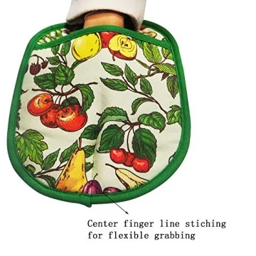 Pot Holders Set of 2 - Stylish and Heat Resistant Kitchen Essential