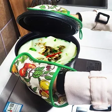 Pot Holders Set of 2 - Stylish and Heat Resistant Kitchen Essential