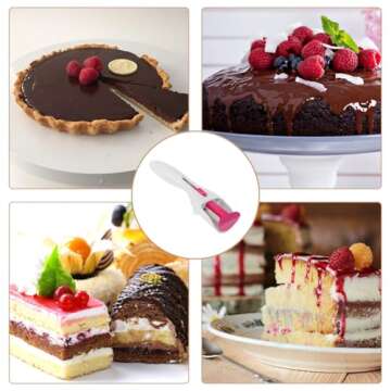 Cupcake Scoop, Cupcake Batter Scoop Batter Dispenser Sliding Button Dispenses Batter DIY Bakeware Measuring Equal Amounts Kitchen Gadget Baking Tool Flour Distribution Scoop Silicone Plunger