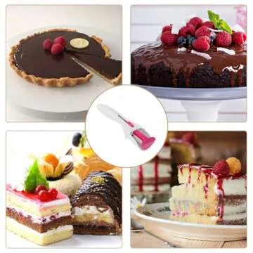 Cupcake Scoop, Cupcake Batter Scoop Batter Dispenser Sliding Button Dispenses Batter DIY Bakeware Measuring Equal Amounts Kitchen Gadget Baking Tool Flour Distribution Scoop Silicone Plunger