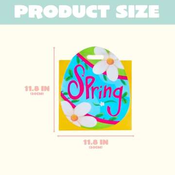 JOYIN 48 Pcs Colorful Easter Gift Bags for Kids Parties