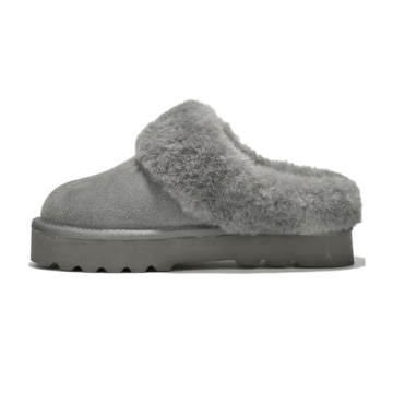 Project Cloud Women’s Genuine Suede Slippers - Warm, Stylish & Cozy for All Occasions