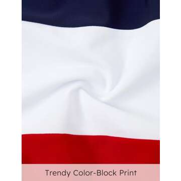 PATPAT Family Matching Swimsuits Couples American Flag Star Swim Shorts Quick Dry Swim Trunks with Liner 4th of July Patriotic Swimming Shorts for Men XXL