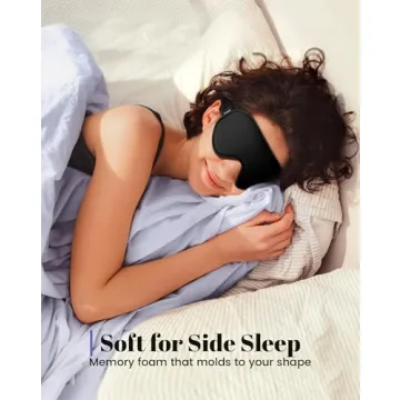 WAOAW Sleep Mask for Deep Sleep and Travel Comfort