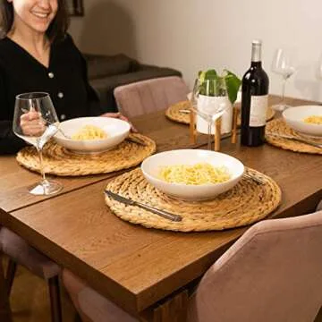 Gaia Guy Eco-Friendly Handmade Water Hyacinth Placemats