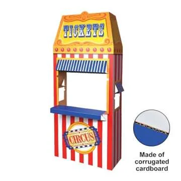 Beistle 3D Circus Photo Booth Prop for Carnival Parties