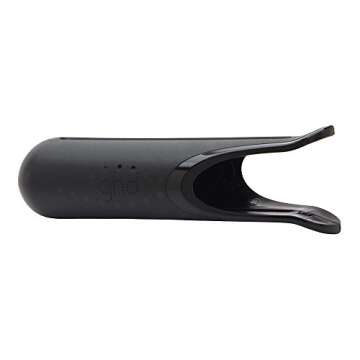 ghd Mini Styler — 0.5" Flat Iron Hair Straightener, Professional & Advanced Ceramic Heat Technology, Optimum Styling Hair Straightening Iron for Short Hair, Tight Curls, & Bangs — Black