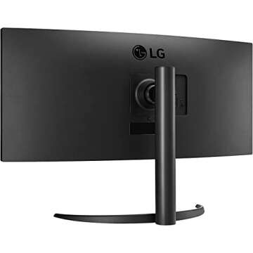LG 34WP65C-B UltraWide Computer Monitor 34-inch QHD (3440x1440) 160Hz, HDR10, AMD FreeSync Premium, Built-In Speaker, Borderless Design, Tilt/Height Stand, HDMI DisplayPort, Black
