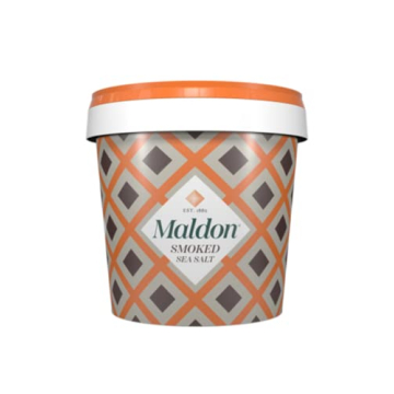 Maldon Smoked Sea Salt Flakes 500g - Gourmet Pyramid Crystals - Natural Flavor Enhancer