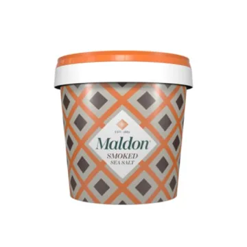 Maldon Smoked Sea Salt Flakes 500g - Gourmet Pyramid Crystals - Natural Flavor Enhancer