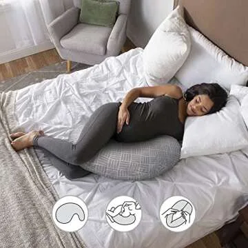 Boppy Cuddle Pregnancy Pillow for Ultimate Comfort