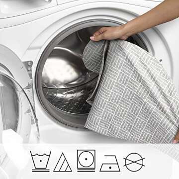 Boppy Cuddle Pregnancy Pillow, Gray Basket Weave, Comfy Body-conforming Hypoallergenic Fiber Fill and Easy-on Removable Cover, Contoured Design for Versatile Support from Pregnancy Through Postpartum