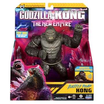 Godzilla x Kong 7" Battle Roar Kong Figure by Playmates Toys