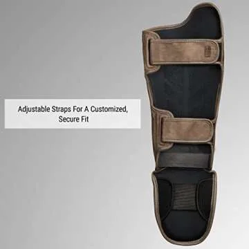 Hayabusa T3 LX Striking Shinguards - Brown, Large