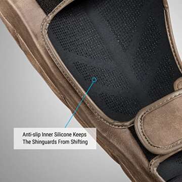 Hayabusa T3 LX Striking Shinguards - Brown, Large