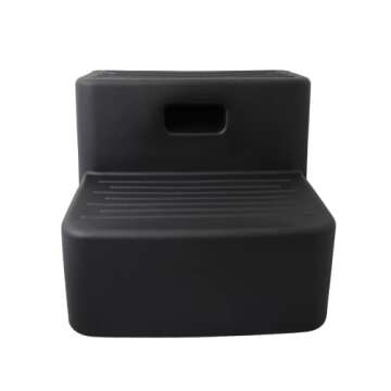 Horsemen's Pride 2-Step Mounting Step, Black