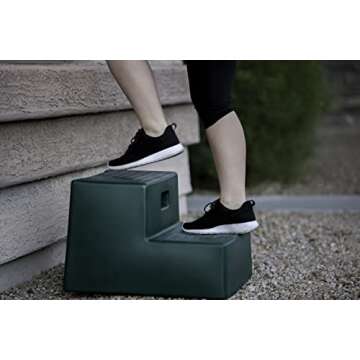 Horsemen's Pride 2-Step Mounting Step, Black
