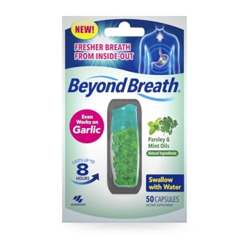 Beyond Breath Capsules for Lasting Freshness from Garlic