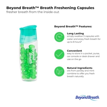 Beyond Breath Capsules for Lasting Freshness from Garlic