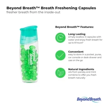 Beyond Breath Capsules for Lasting Freshness from Garlic