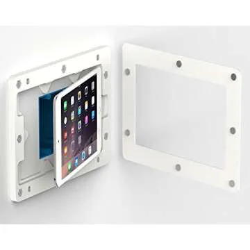 VidaMount White On-Wall Tablet Mount Compatible with iPad Mini 4 & 5