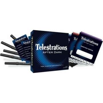 Telestrations After Dark Adult Party Game for Ages 17+