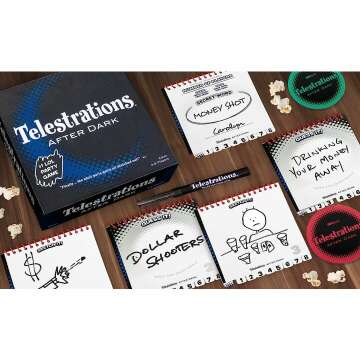 Telestrations After Dark Adult Party Game for Ages 17+