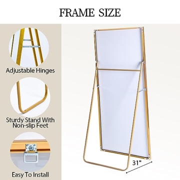 Stylish LFT HUIMEI2Y Full Length Mirror - 65x22"