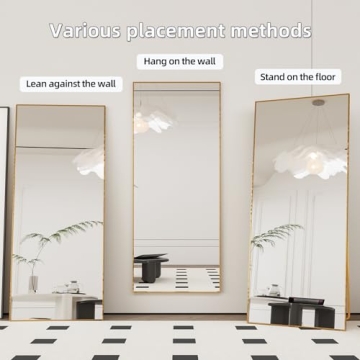 Stylish LFT HUIMEI2Y Full Length Mirror - 65x22"