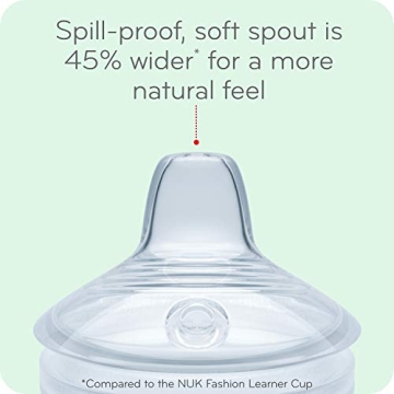 NUK Simply Natural Learner Cup Easy Transition Sippy Cup