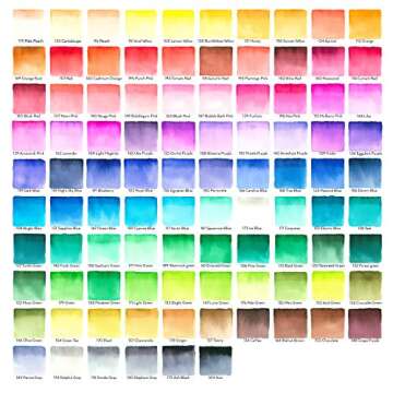 ARTEZA Real Brush Pens - 96 Watercolor Markers Set