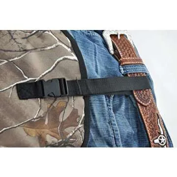 ForEverlast Snake Guard Chaps, Camouflage- Hunting Gear with Full Protection for Legs from Snake Bites & Briar Thorns & Brush