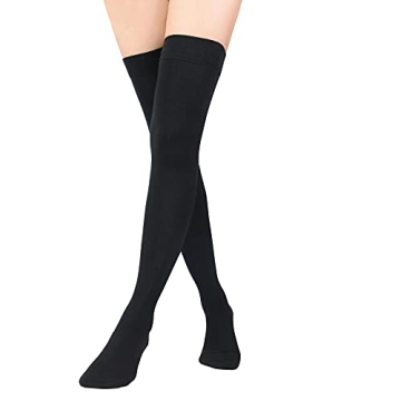 Zando Long Knee High Socks - Comfortable Over the Knee Stockings for Women