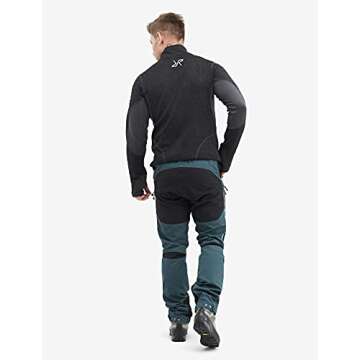 RevolutionRace Men’s Nordwand Pro Pants, Durable and Ventilated Pants for All Outdoor Activities, Deep Ocean, XL