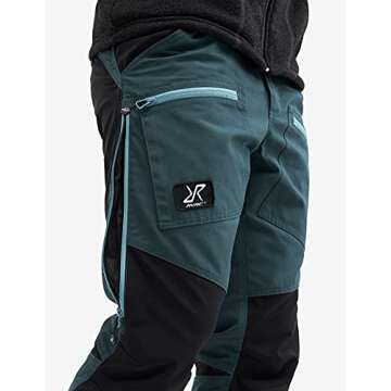 RevolutionRace Men’s Nordwand Pro Pants, Durable and Ventilated Pants for All Outdoor Activities, Deep Ocean, XL