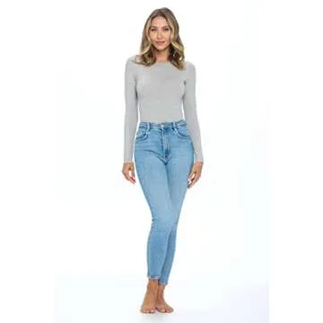 Natural Uniforms Long Sleeve Bodysuit - Chic & Comfortable