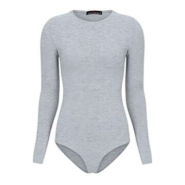 Natural Uniforms Long Sleeve Bodysuit - Chic & Comfortable