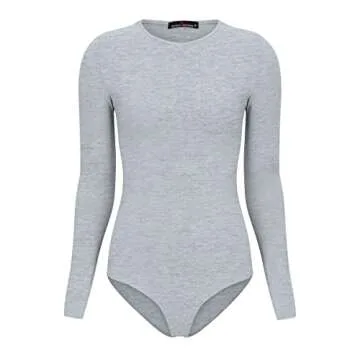 Natural Uniforms Long Sleeve Bodysuit - Chic & Comfortable