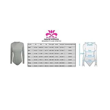 Natural Uniforms Long Sleeve Bodysuit - Chic & Comfortable