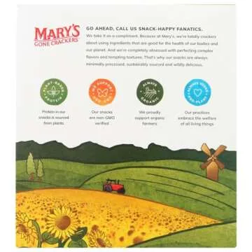 Marys Gone Crackers Organic Herb Flavor Snack