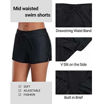 Stylish Aqua Eve Two Piece Tankini Swimsuits for Women